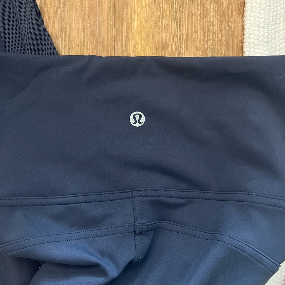 Lululemon High Rise Leggings, Navy Blue